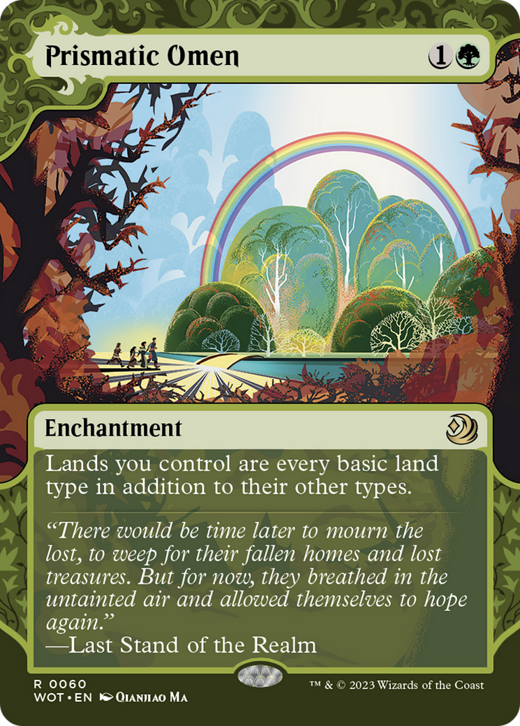 Prismatic Omen [Wilds of Eldraine: Enchanting Tales] | Exor Games Dartmouth