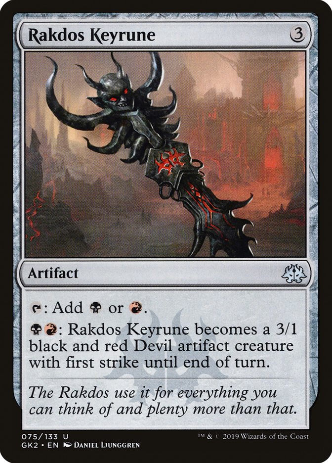 Rakdos Keyrune [Ravnica Allegiance Guild Kit] | Exor Games Dartmouth