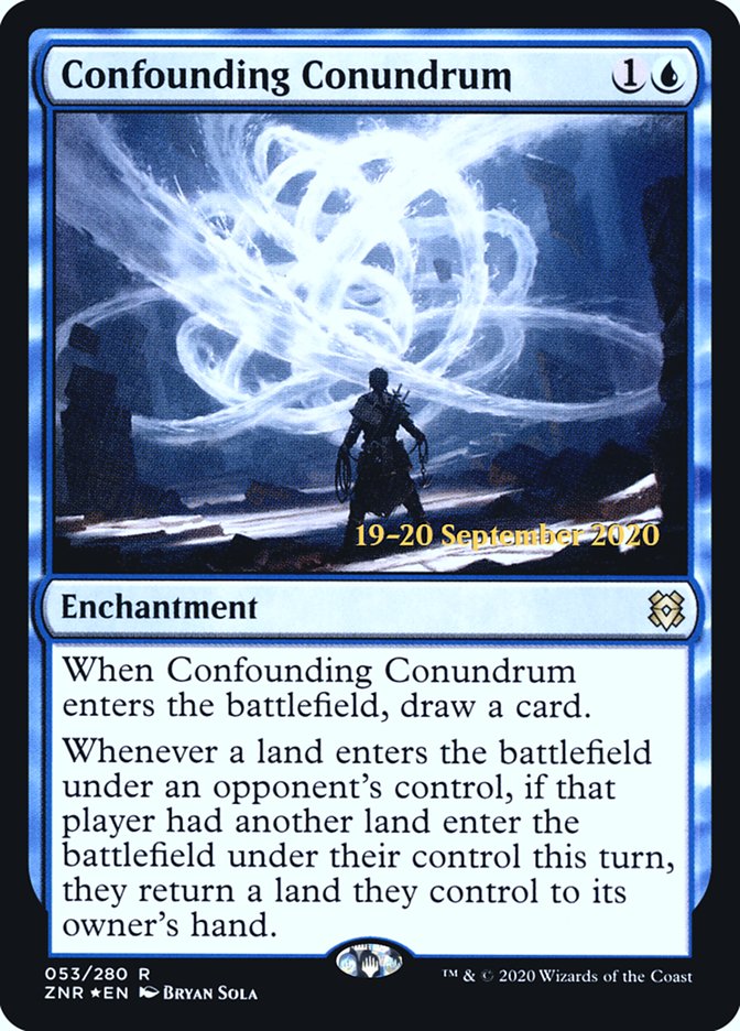 Confounding Conundrum  [Zendikar Rising Prerelease Promos] | Exor Games Dartmouth