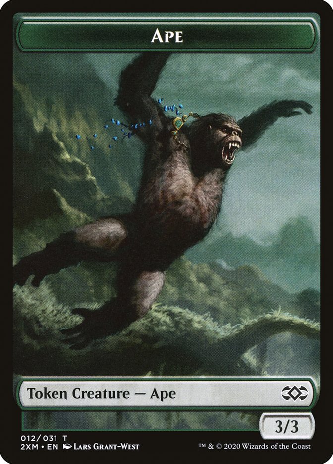 Ape Token [Double Masters] | Exor Games Dartmouth