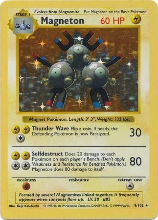 Magneton (9/102) [Base Set Shadowless Unlimited] | Exor Games Dartmouth