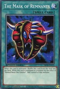 The Mask of Remnants [SBCB-EN119] Common | Exor Games Dartmouth