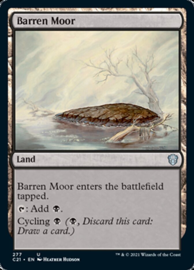 Barren Moor [Commander 2021] | Exor Games Dartmouth