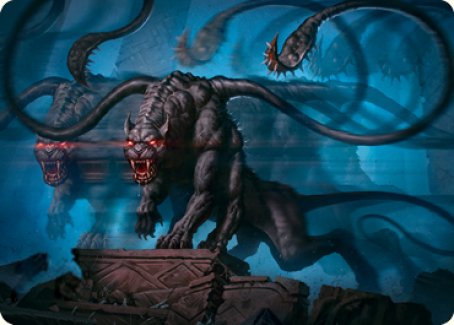 Displacer Beast Art Card [Dungeons & Dragons: Adventures in the Forgotten Realms Art Series] | Exor Games Dartmouth