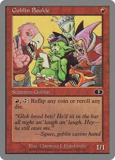 Goblin Bookie [Unglued] | Exor Games Dartmouth