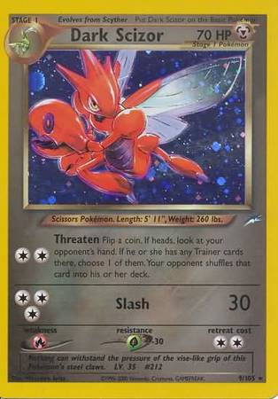 Dark Scizor (9/105) [Neo Destiny Unlimited] | Exor Games Dartmouth