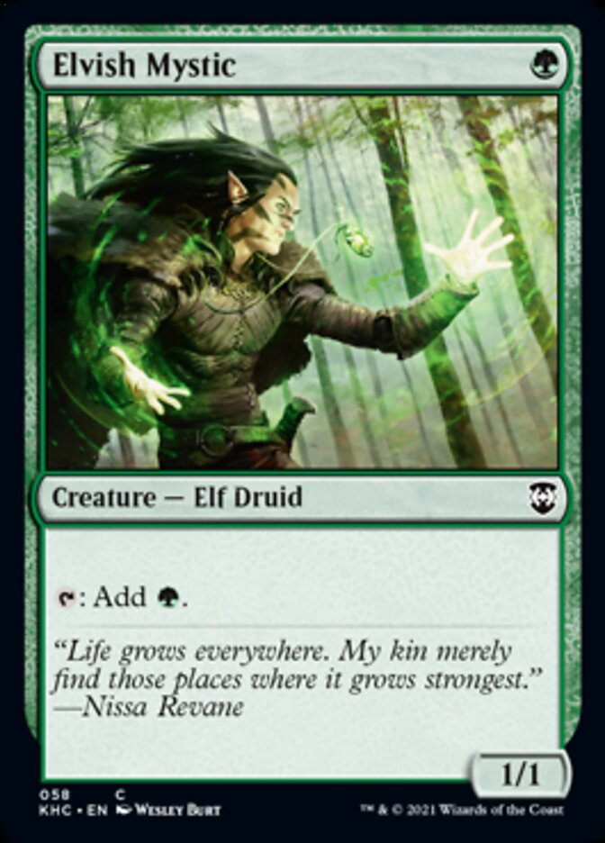 Elvish Mystic [Kaldheim Commander] | Exor Games Dartmouth