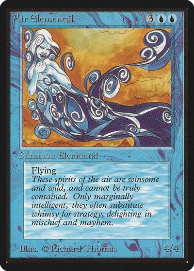 Air Elemental [Limited Edition Beta] | Exor Games Dartmouth