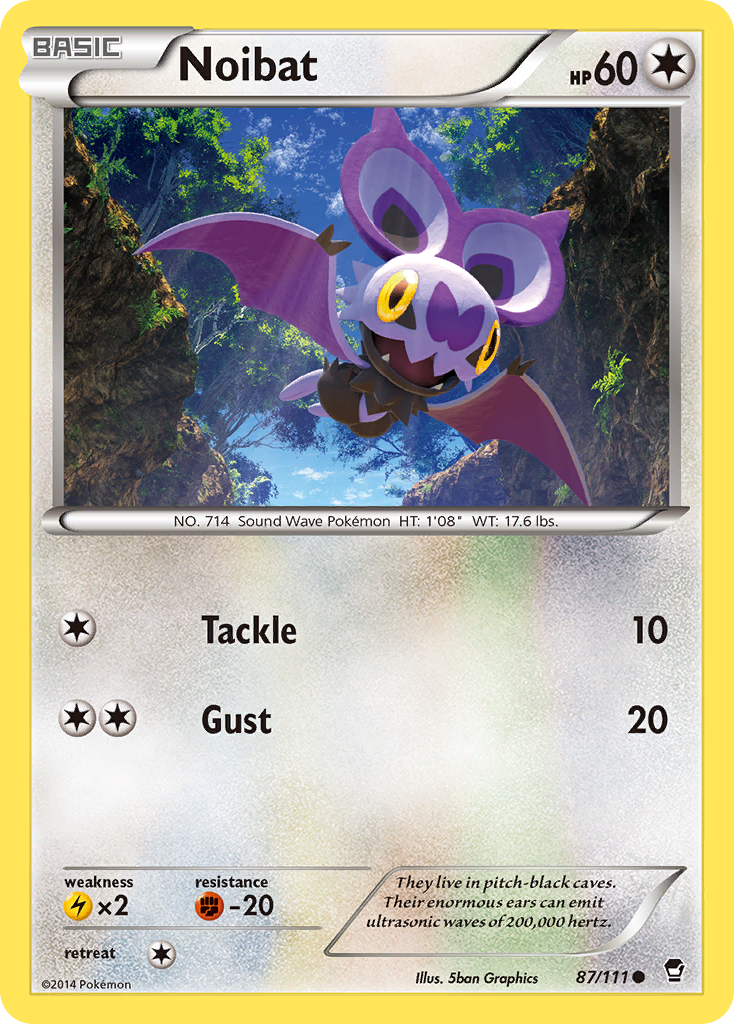 Noibat (87/111) [XY: Furious Fists] | Exor Games Dartmouth