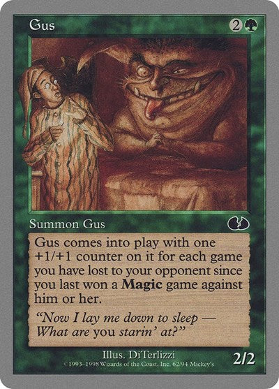 Gus [Unglued] | Exor Games Dartmouth
