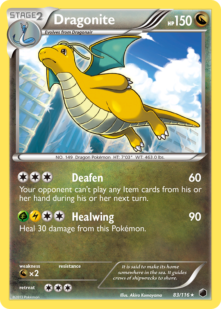 Dragonite (83/116) [Black & White: Plasma Freeze] | Exor Games Dartmouth