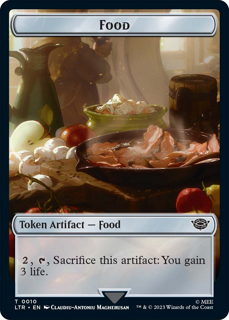 Food (10) // Spirit Double-Sided Token [The Lord of the Rings: Tales of Middle-Earth Tokens] | Exor Games Dartmouth
