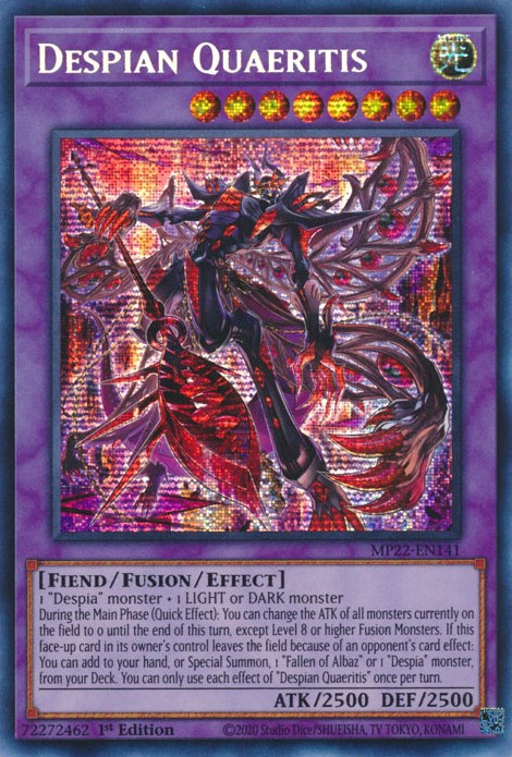 Despian Quaeritis [MP22-EN141] Prismatic Secret Rare | Exor Games Dartmouth