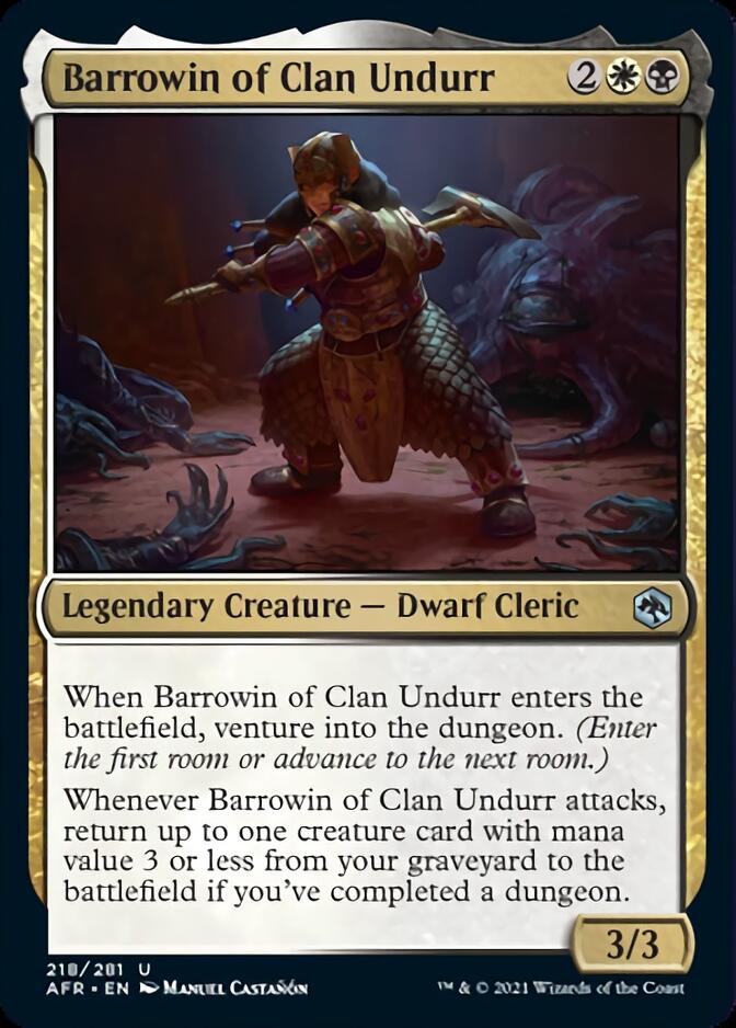 Barrowin of Clan Undurr [Dungeons & Dragons: Adventures in the Forgotten Realms] | Exor Games Dartmouth