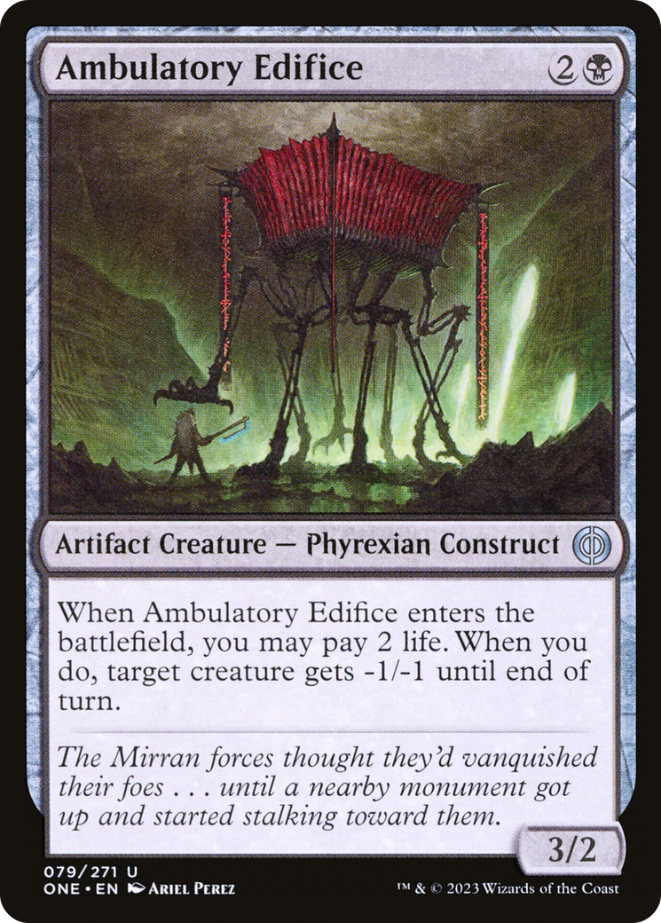 Ambulatory Edifice [Phyrexia: All Will Be One] | Exor Games Dartmouth