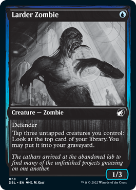 Larder Zombie [Innistrad: Double Feature] | Exor Games Dartmouth