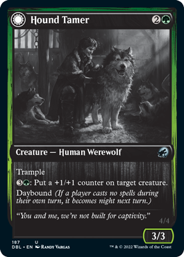 Hound Tamer // Untamed Pup [Innistrad: Double Feature] | Exor Games Dartmouth