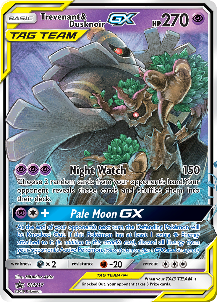 Trevenant & Dusknoir GX (SM217) [Sun & Moon: Black Star Promos] | Exor Games Dartmouth