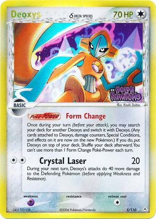 Deoxys (5/110) (Delta Species) (Stamped) [EX: Holon Phantoms] | Exor Games Dartmouth