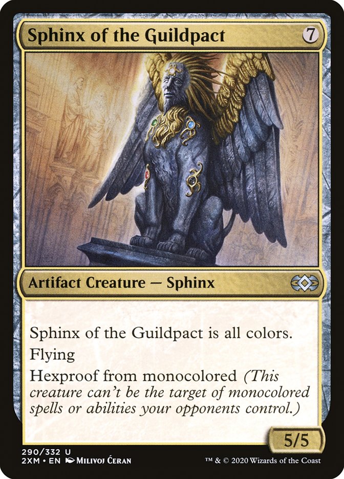 Sphinx of the Guildpact [Double Masters] | Exor Games Dartmouth