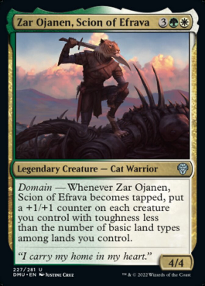 Zar Ojanen, Scion of Efrava [Dominaria United] | Exor Games Dartmouth