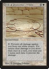 Circle of Protection: White [Limited Edition Beta] | Exor Games Dartmouth