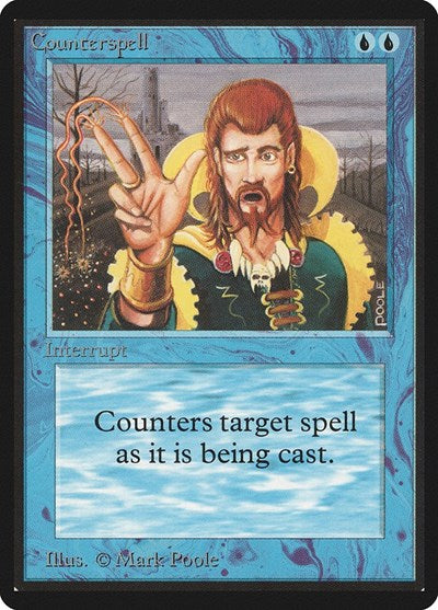 Counterspell [Limited Edition Beta] | Exor Games Dartmouth