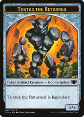 Daretti, Scrap Savant Emblem // Tuktuk the Returned Double-sided Token [Commander 2014 Tokens] | Exor Games Dartmouth