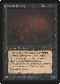 Demonic Hordes [Limited Edition Beta] | Exor Games Dartmouth