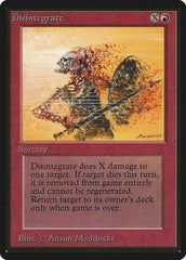 Disintegrate [Limited Edition Beta] | Exor Games Dartmouth