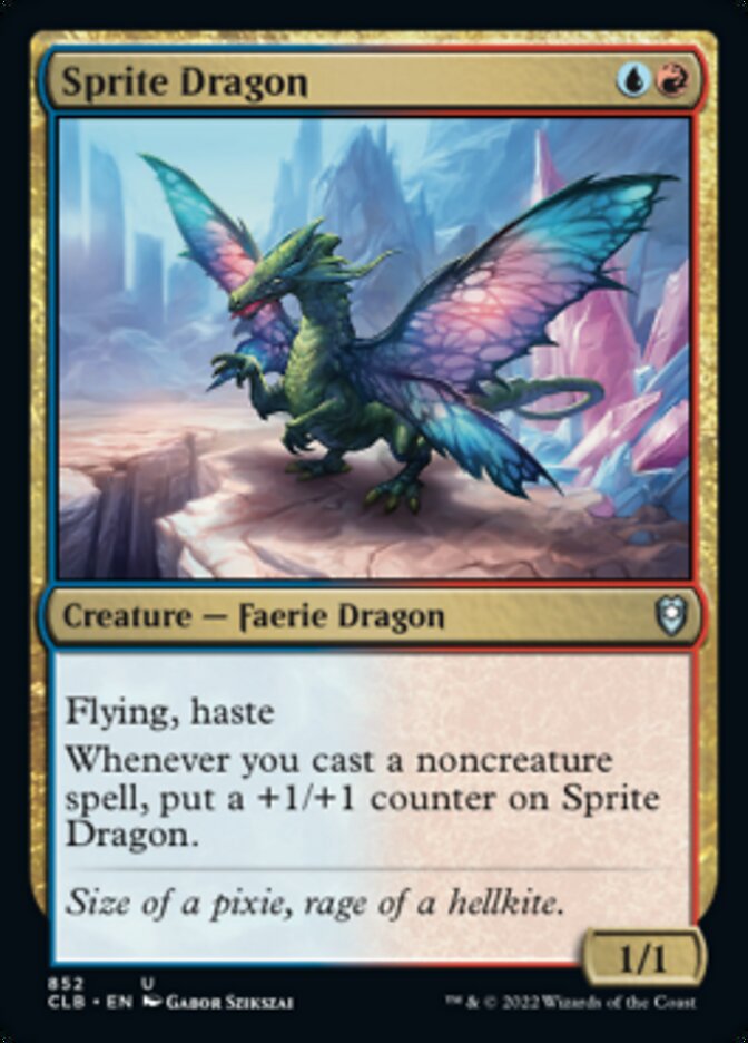 Sprite Dragon [Commander Legends: Battle for Baldur's Gate] | Exor Games Dartmouth