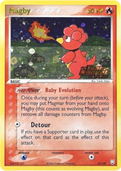 Magby (24/109) (Stamped) [EX: Team Rocket Returns] | Exor Games Dartmouth