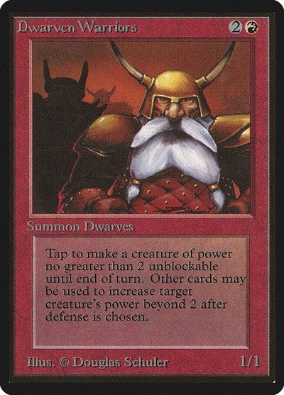 Dwarven Warriors [Limited Edition Beta] | Exor Games Dartmouth