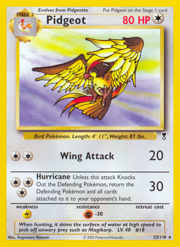 Pidgeot (33/110) [Legendary Collection] | Exor Games Dartmouth