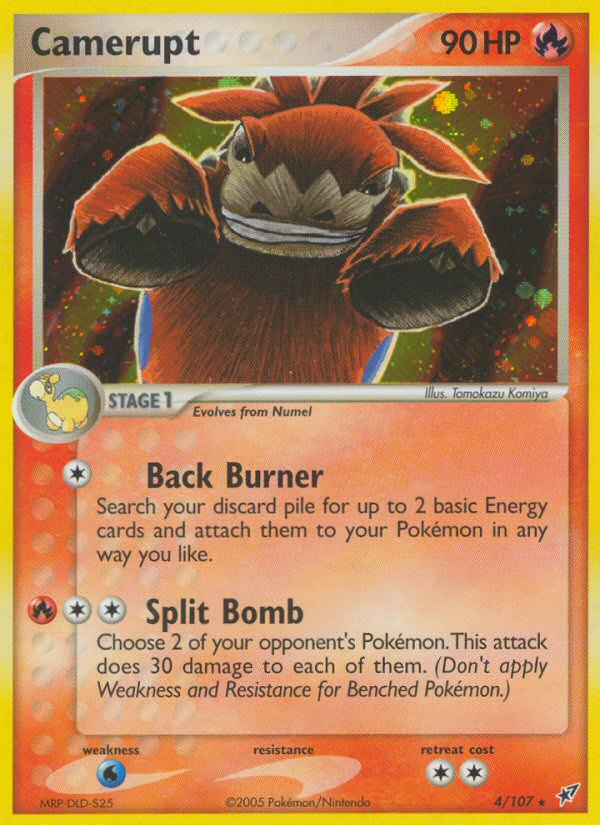 Camerupt (4/107) [EX: Deoxys] | Exor Games Dartmouth