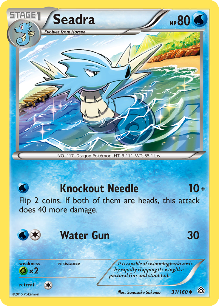 Seadra (31/160) [XY: Primal Clash] | Exor Games Dartmouth