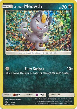 Alolan Meowth (8/12) [McDonald's Promos: 2017 Collection] | Exor Games Dartmouth