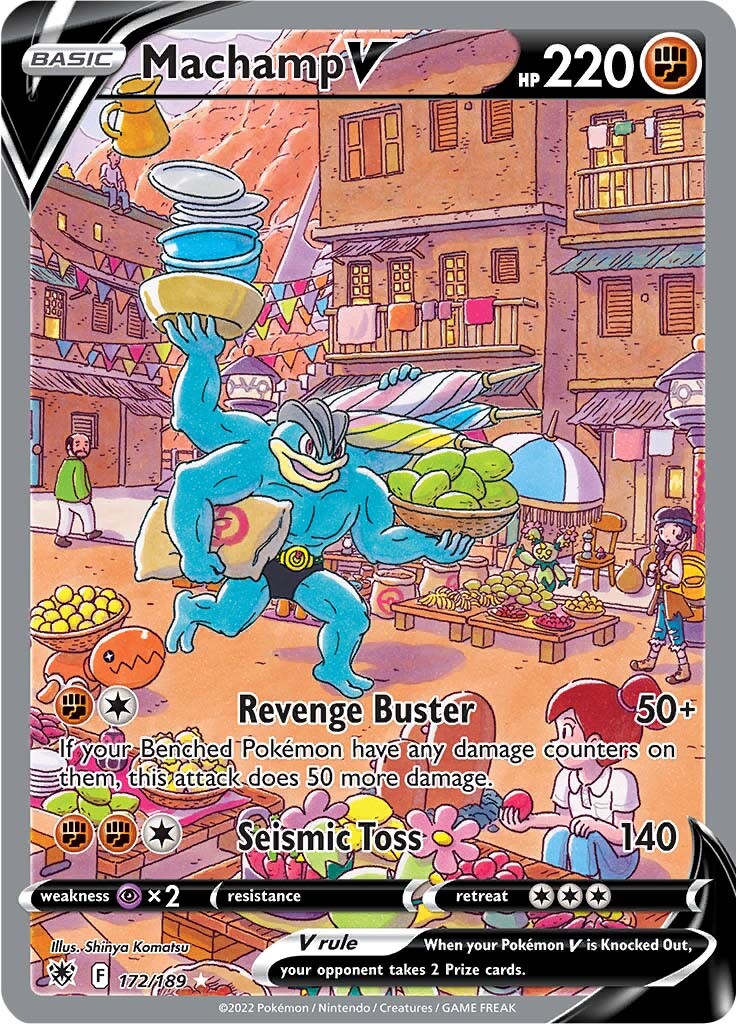 Machamp V (172/189) [Sword & Shield: Astral Radiance] | Exor Games Dartmouth