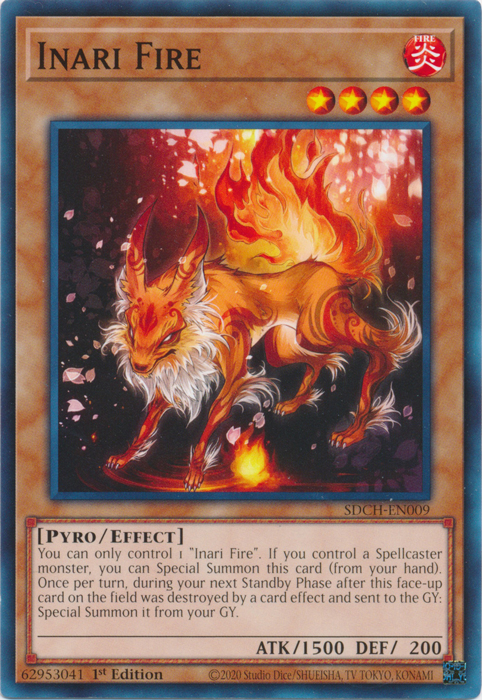 Inari Fire [SDCH-EN009] Common | Exor Games Dartmouth