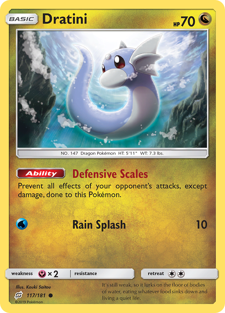 Dratini (117/181) [Sun & Moon: Team Up] | Exor Games Dartmouth