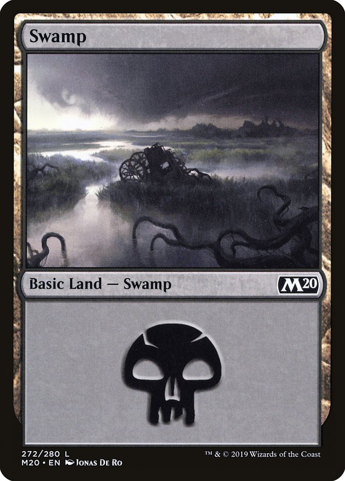 Swamp (#272) [Core Set 2020] | Exor Games Dartmouth