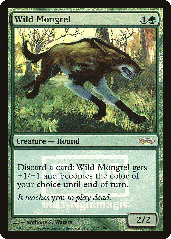 Wild Mongrel [Friday Night Magic 2006] | Exor Games Dartmouth