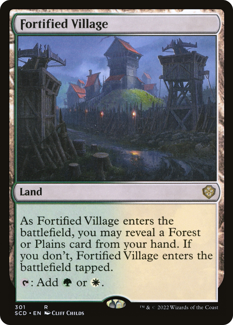 Fortified Village [Starter Commander Decks] | Exor Games Dartmouth