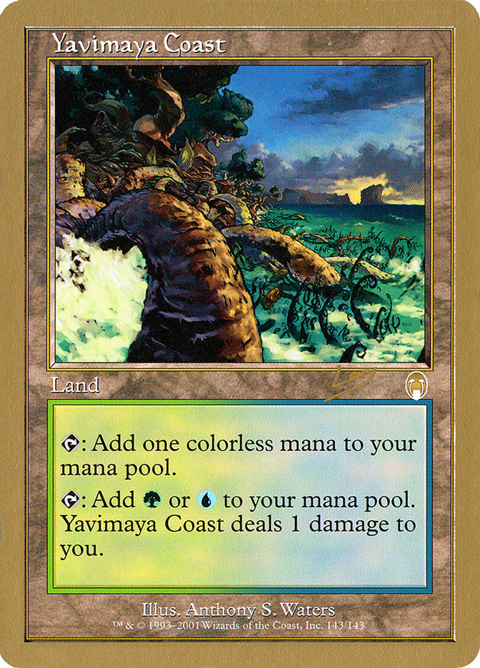 Yavimaya Coast (Raphael Levy) [World Championship Decks 2002] | Exor Games Dartmouth