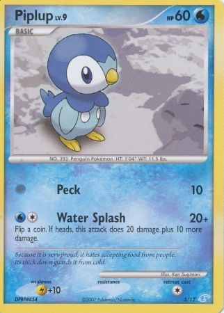 Piplup (5/12) [Diamond & Pearl: Trainer Kit - Manaphy] | Exor Games Dartmouth