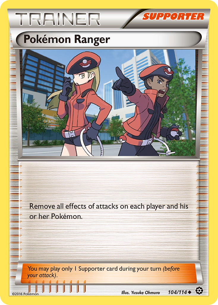 Pokemon Ranger (104/114) [XY: Steam Siege] | Exor Games Dartmouth