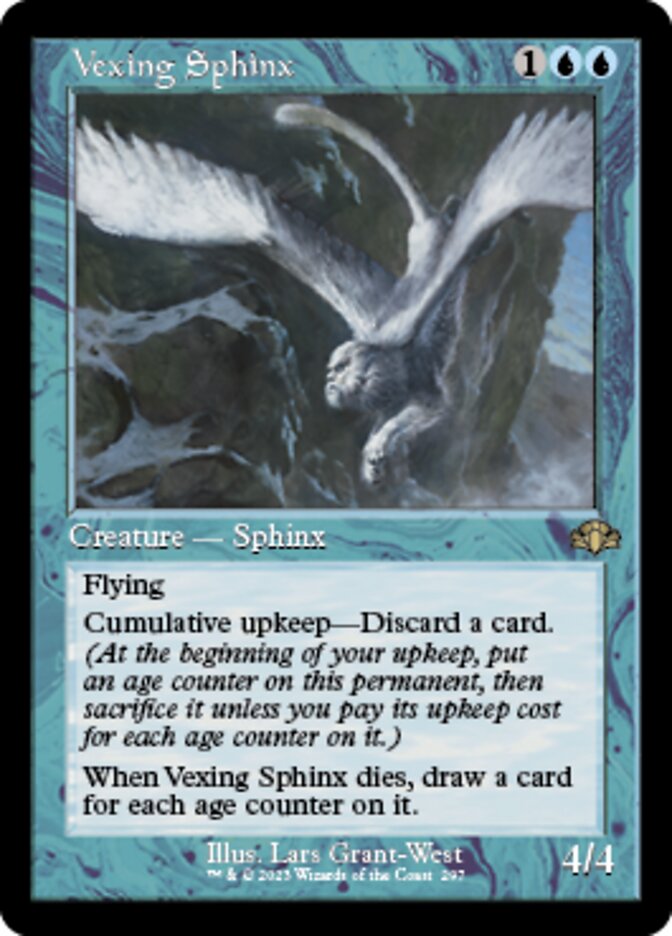 Vexing Sphinx (Retro) [Dominaria Remastered] | Exor Games Dartmouth