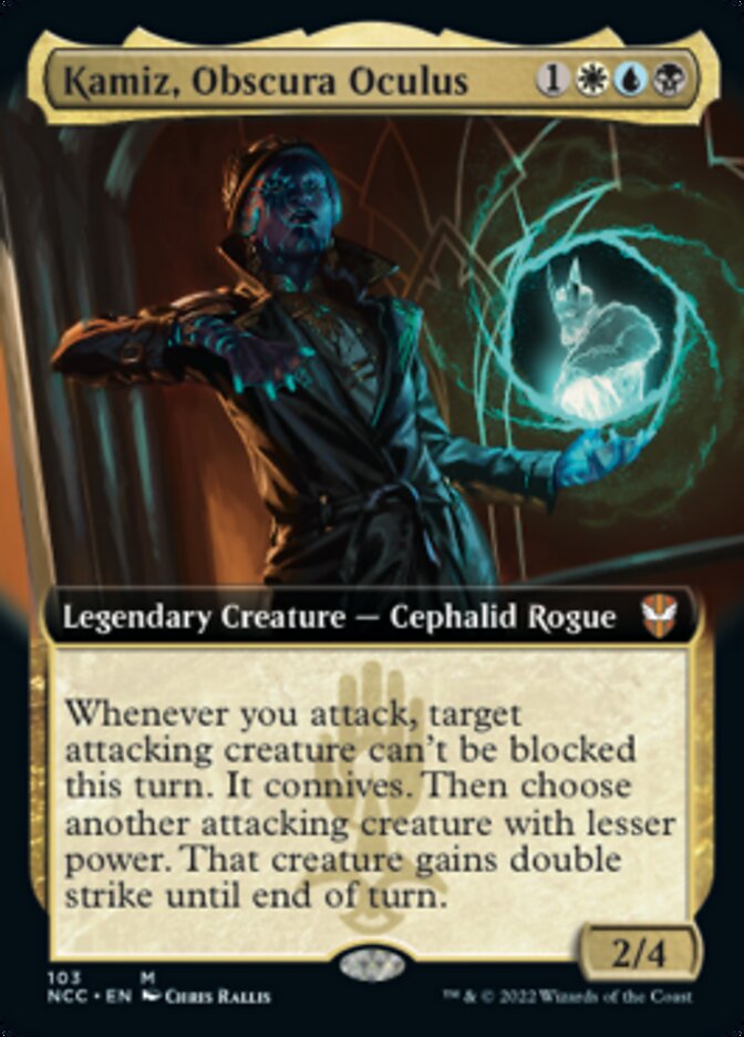 Kamiz, Obscura Oculus (Extended Art) [Streets of New Capenna Commander] | Exor Games Dartmouth