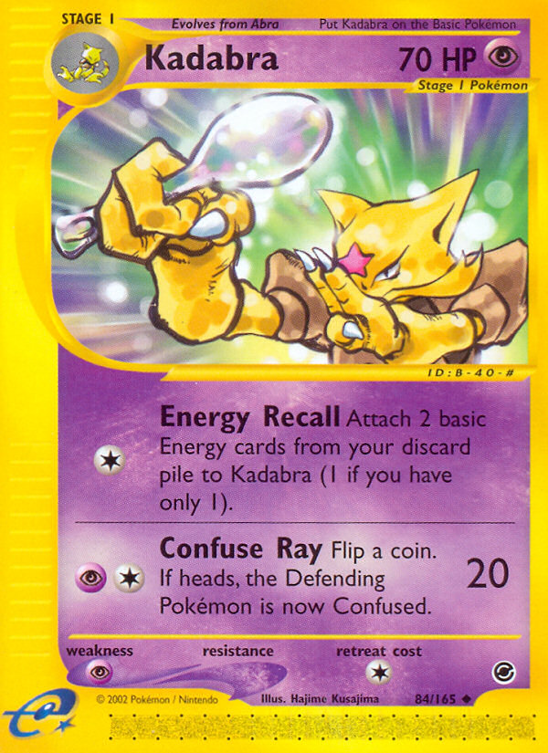 Kadabra (84/165) [Expedition: Base Set] | Exor Games Dartmouth