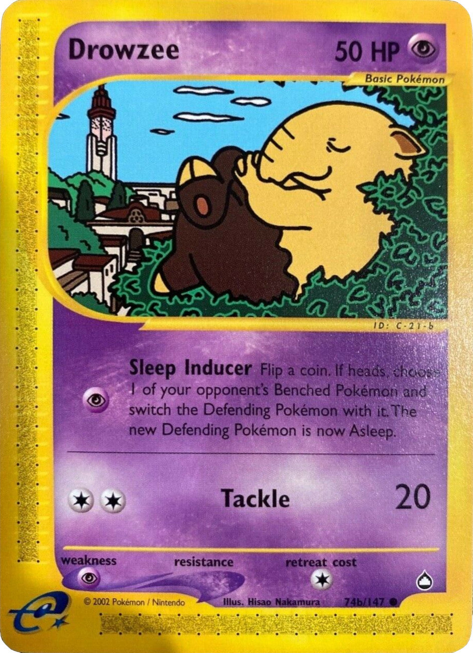 Drowzee (74b/147) [Aquapolis] | Exor Games Dartmouth